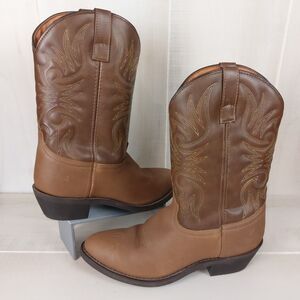Laredo Mens 7835‎ Boots 9 EW Brown Leather Western Cowboy Square Toe Riding Laredo | Shoes | Laredo Mens 7835 Boots 9 Ew Brown Leather  main image 3